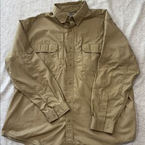 5.11 Tactical Tan Button-Up shirt